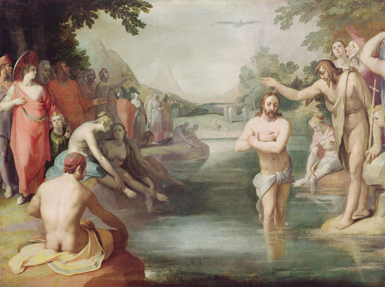 Kristi dop av Cornelis Cornelisz van Haarlem