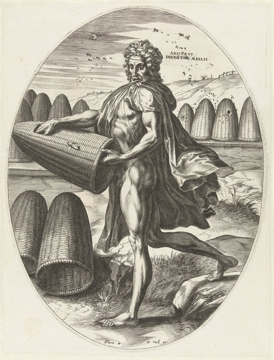 Aristaeus Gods of Agriculture (serietitel) av Cornelis Cort
