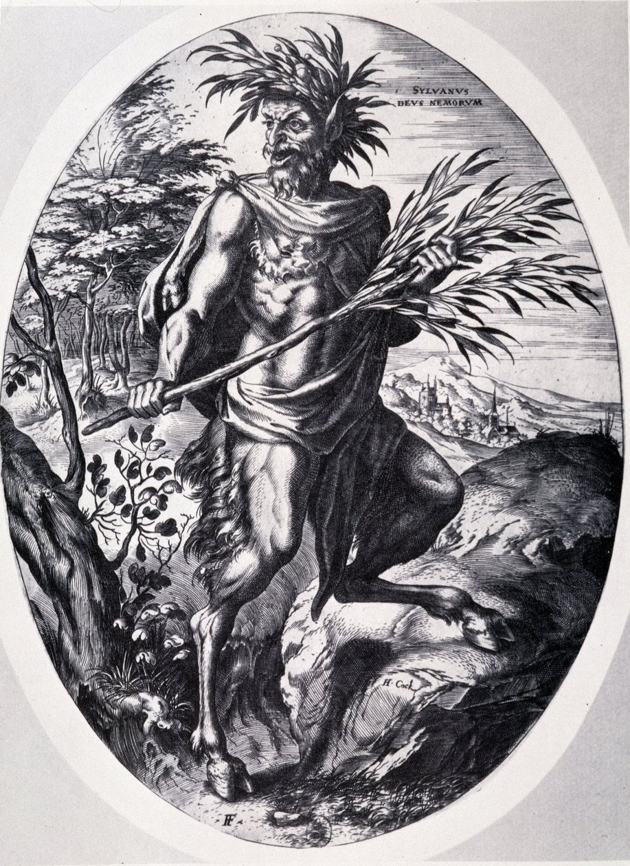 Sylvain, Cornelis Corts skogars gud av Cornelis Cort