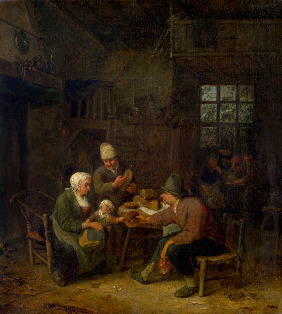 Interiör av Cornelis Dusart