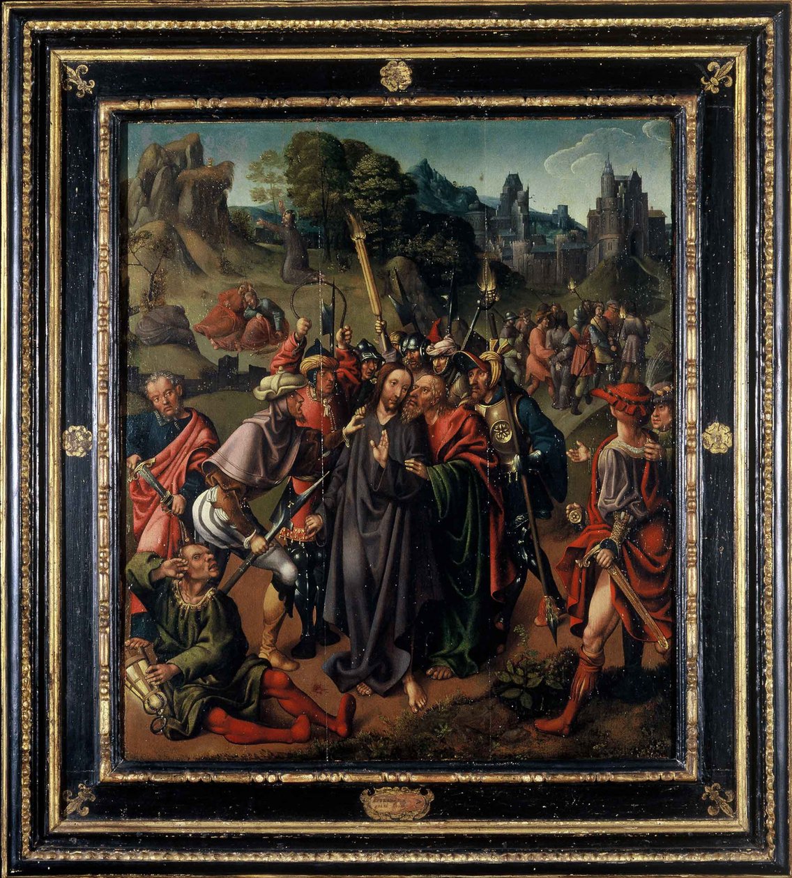 The Capture of Christ, tidigt 1500-tal.. av Cornelis Engebrechtsz