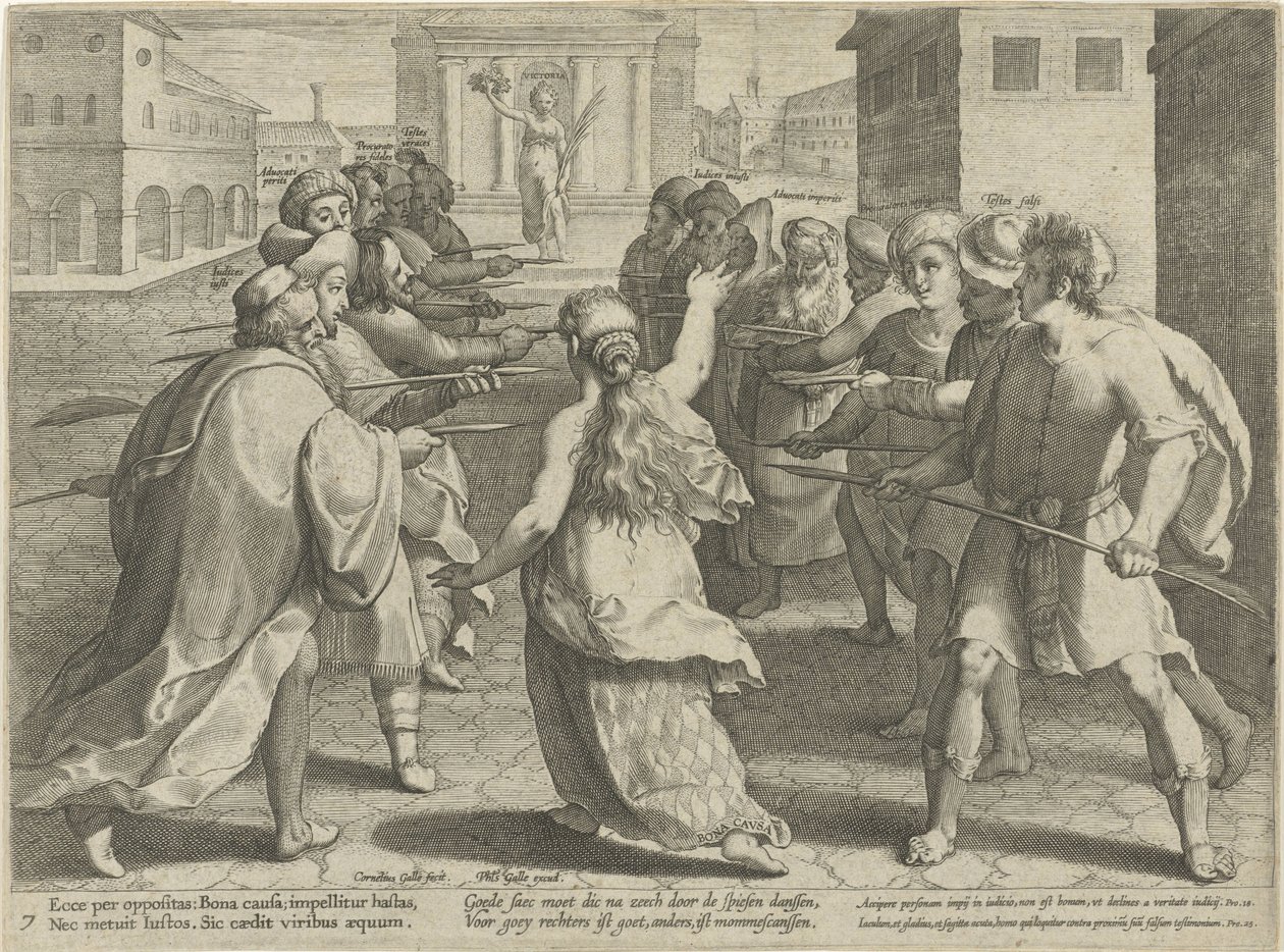 Faror med processen Missbruk av tvister (serietitel) Litis Abusus (serietitel) av Cornelis Galle (I)