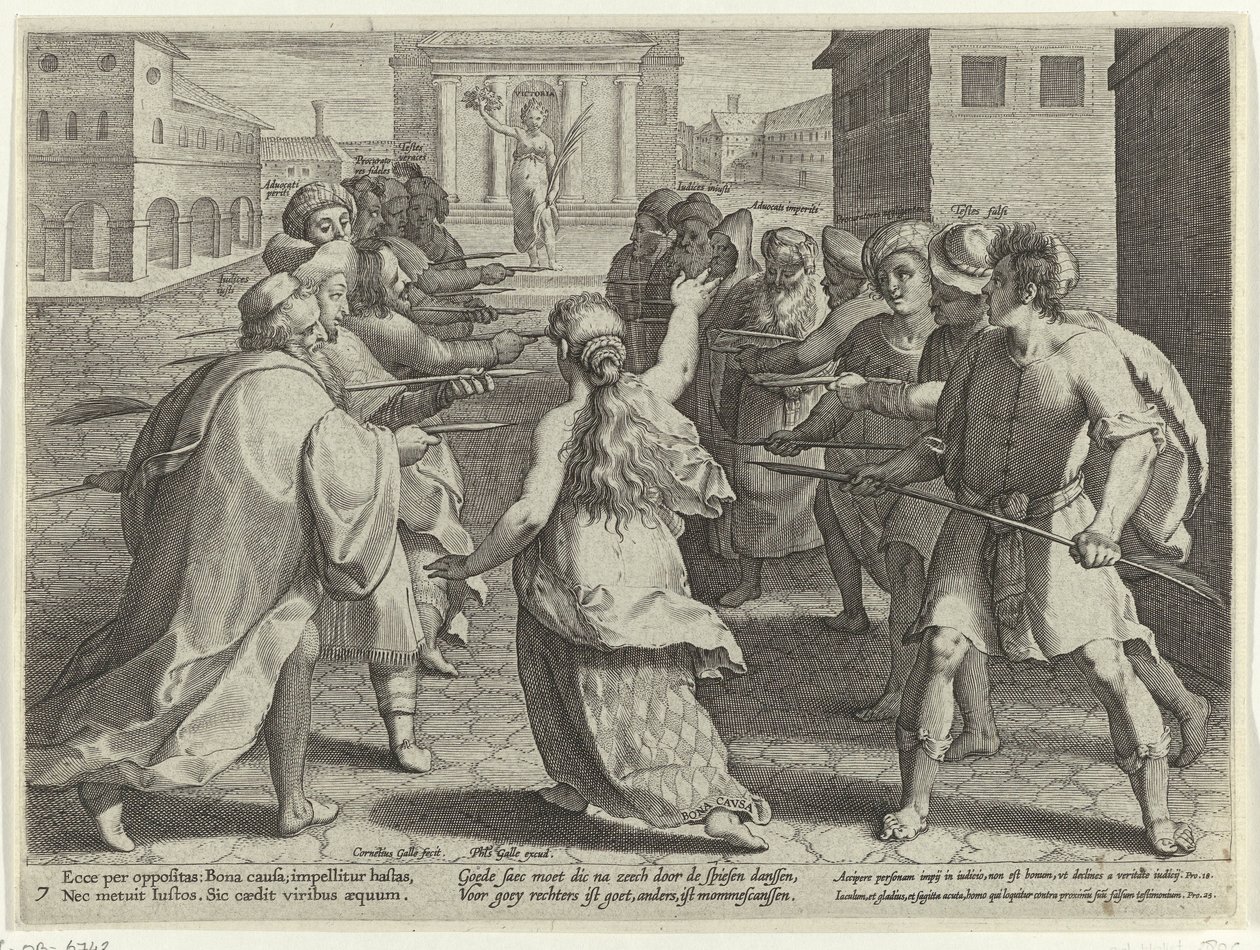 Faror med processen Missbruk i rättstvister (serietitel) Litis Abusus (serietitel) av Cornelis Galle (I)