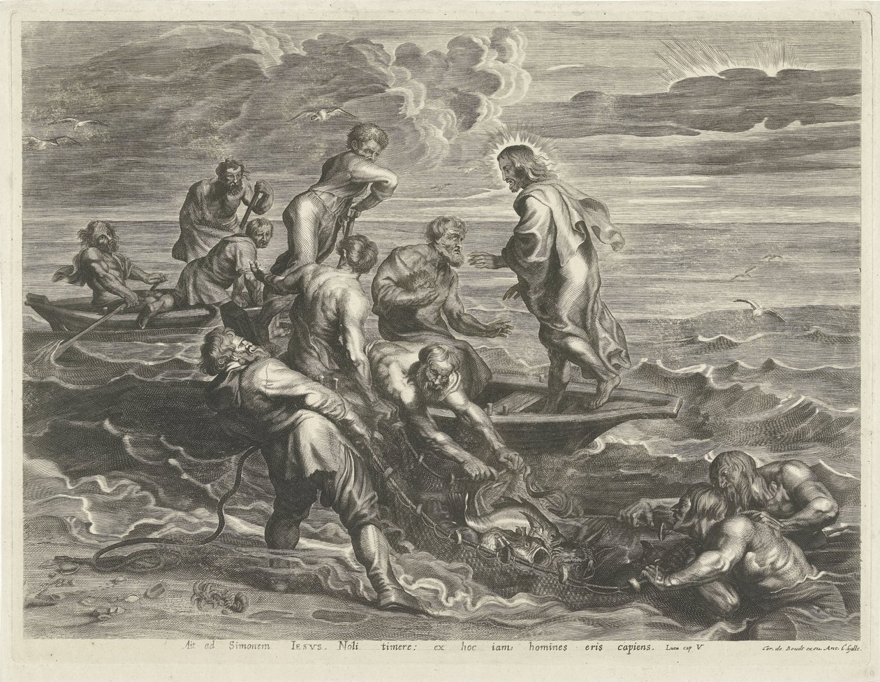 Mirakulös fångst av Cornelis Galle (I)