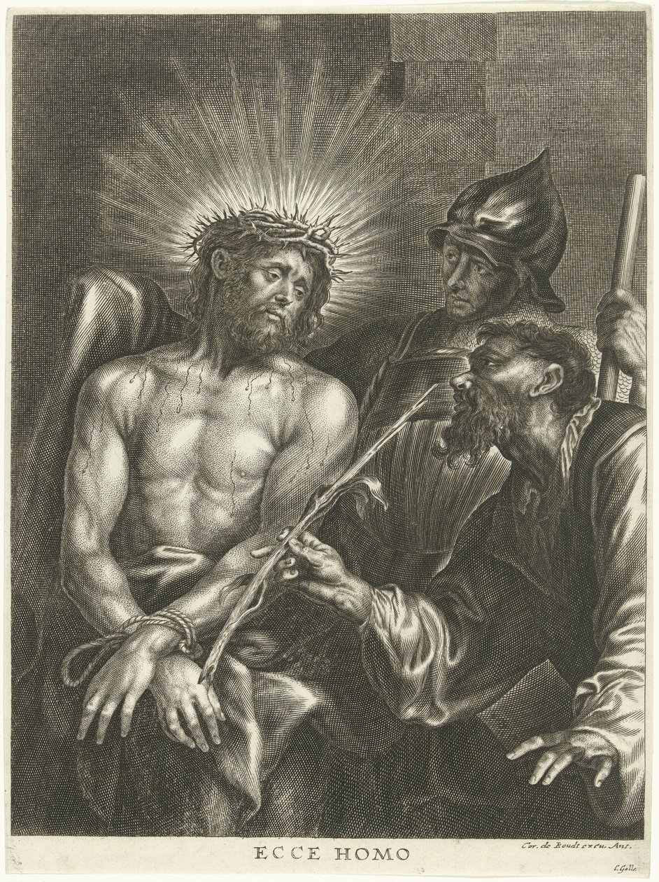 Kristus visad för folket (Ecce Homo) av Cornelis Galle (II)