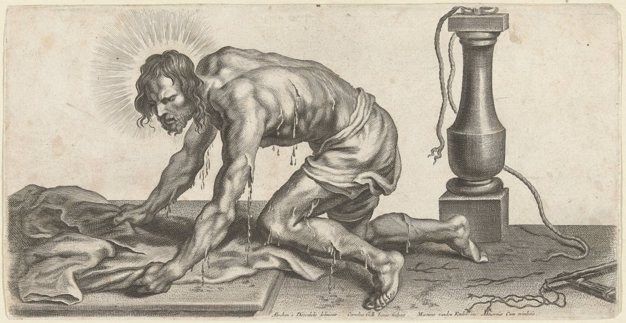 Kristus efter gisslan av Cornelis Galle (II)