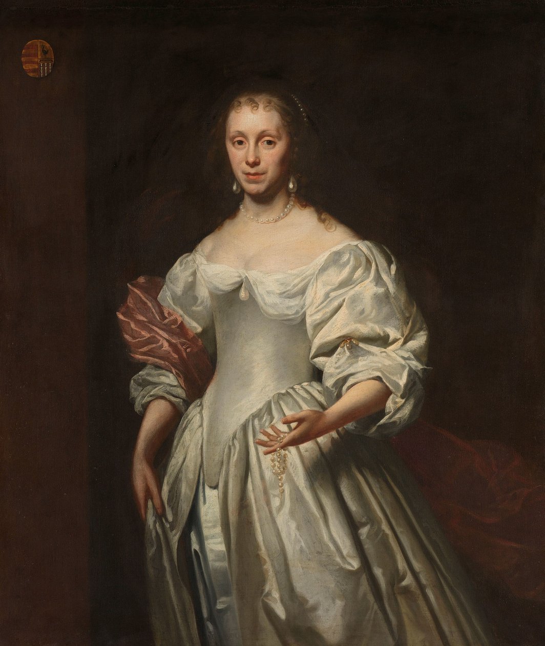 Porträtt av Cornelia Craen van Haeften Porträtt av Cornelia Craen van Haeften (1622-1678) av Cornelis Janssens van Ceulen (II) (attributed to)