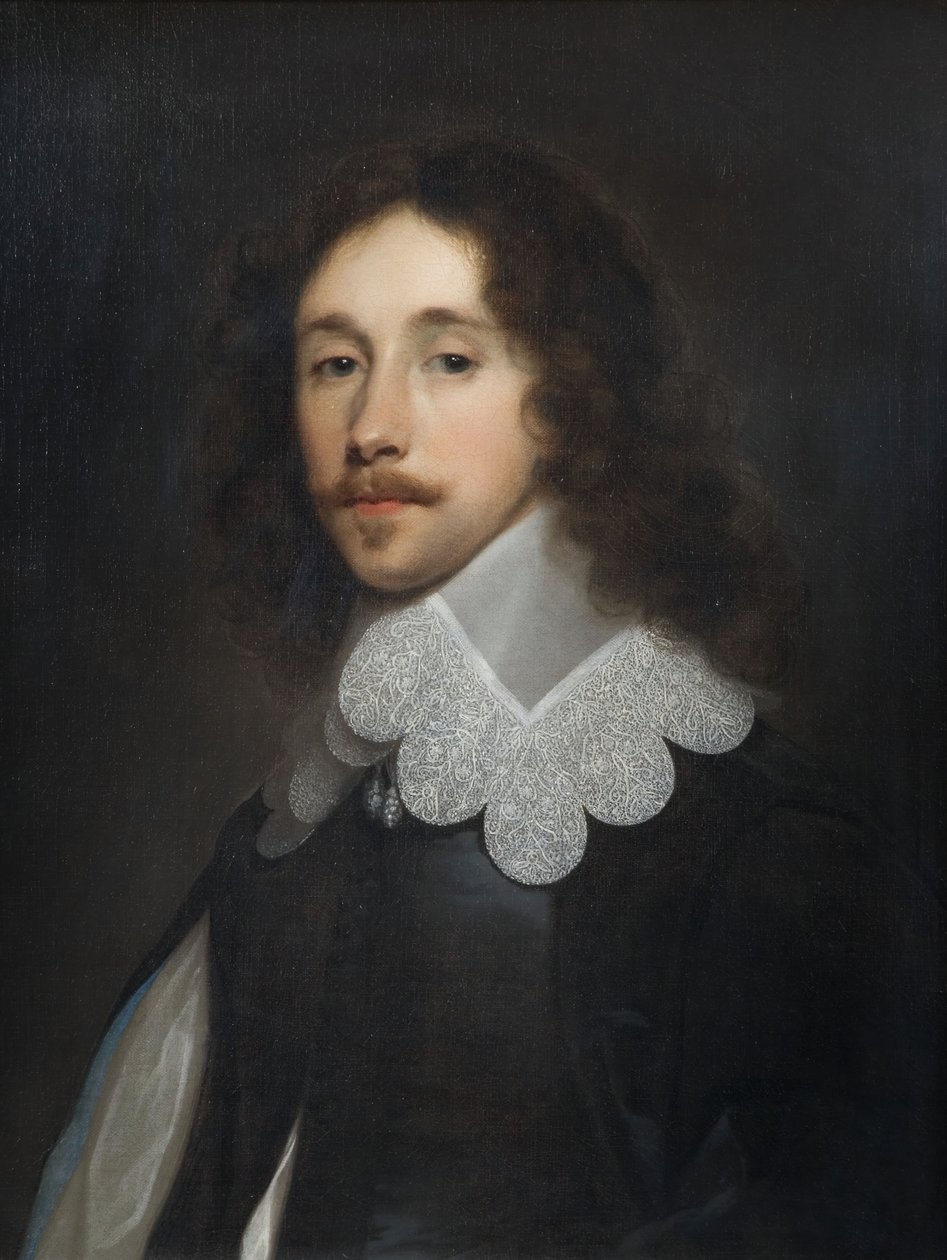 Porträtt av Lucius 2:e Viscount Falkland 1610-43, 1640. av Cornelis Janssens van Ceulen