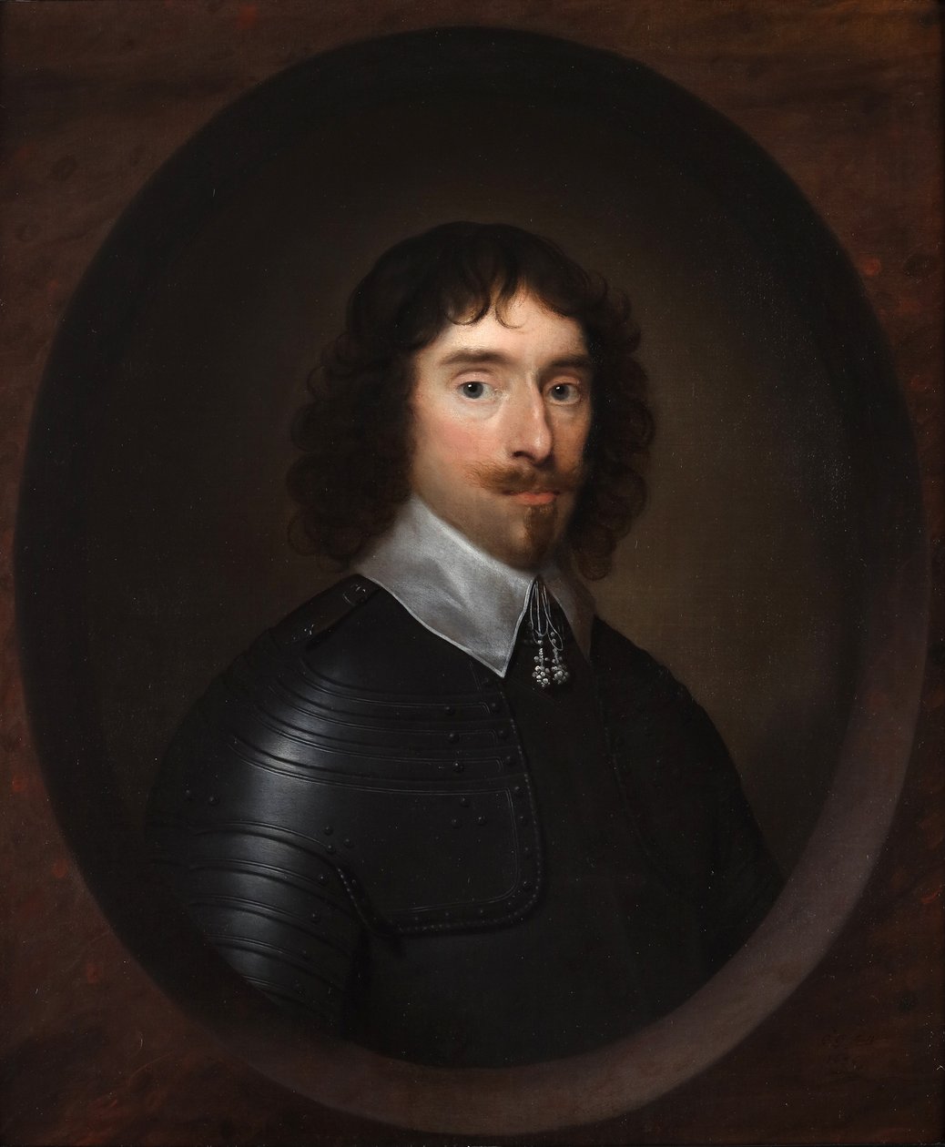 Porträtt av Lord Waterpark av Cornelis Janssens van Ceulen