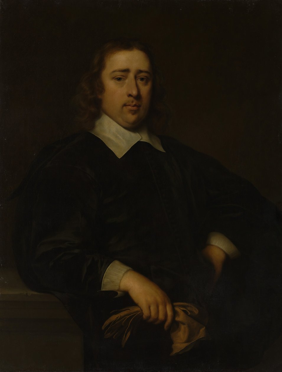 Porträtt av en man, 1648. av Cornelis Janssens van Ceulen