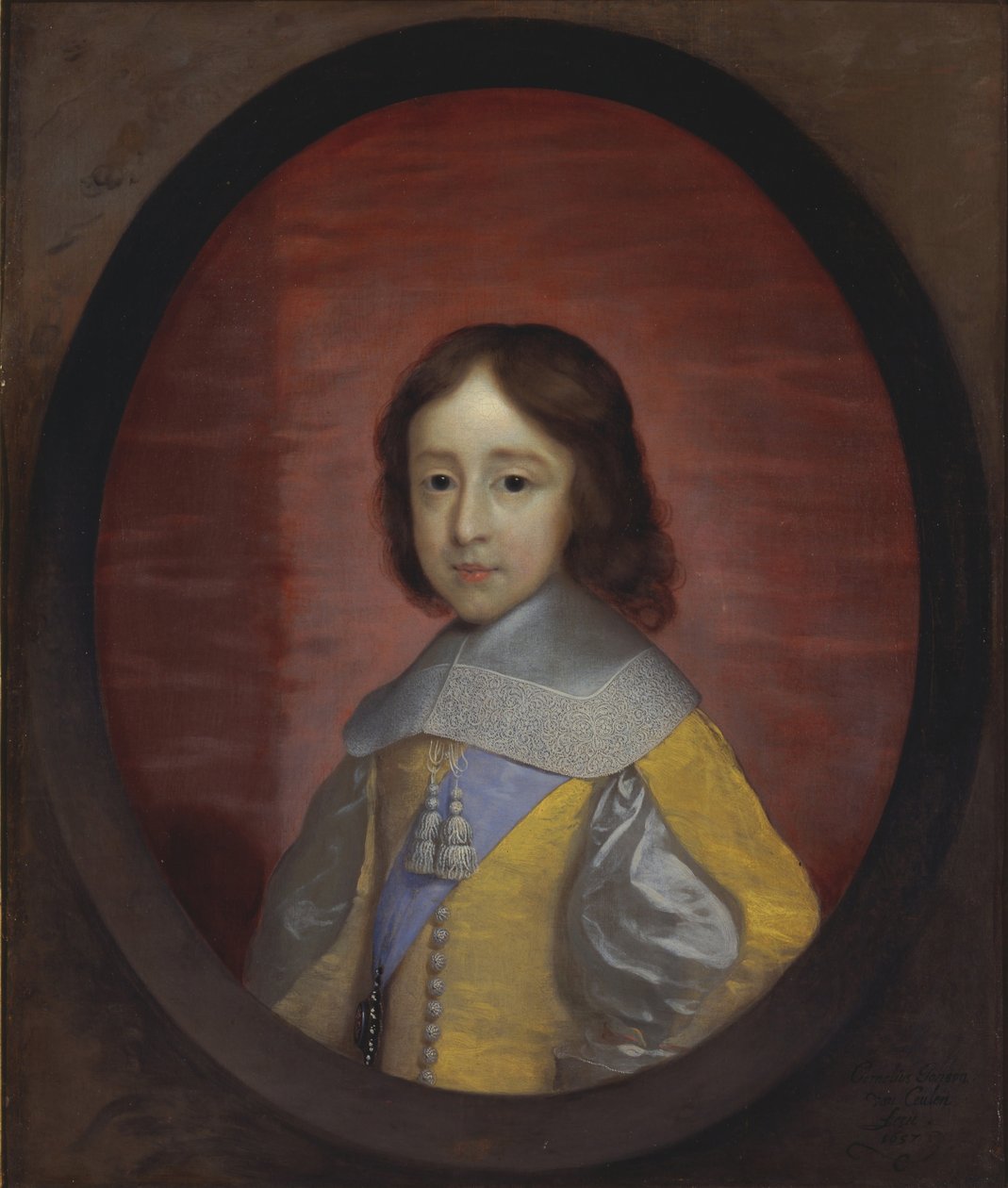 Vilhelm III, Prins av Orange 1650-1702, som barn, 1657 av Cornelis Janssens van Ceulen