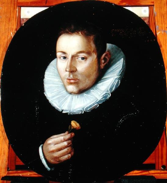 Porträtt av en man av Cornelis Ketel