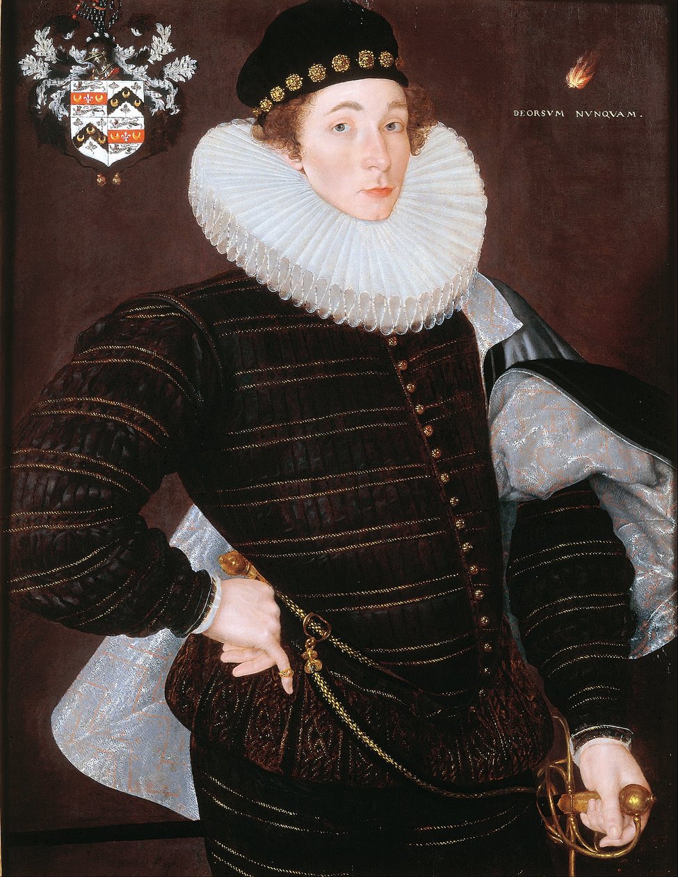 Richard Goodricke från Ribston, Yorkshire av Cornelis Ketel