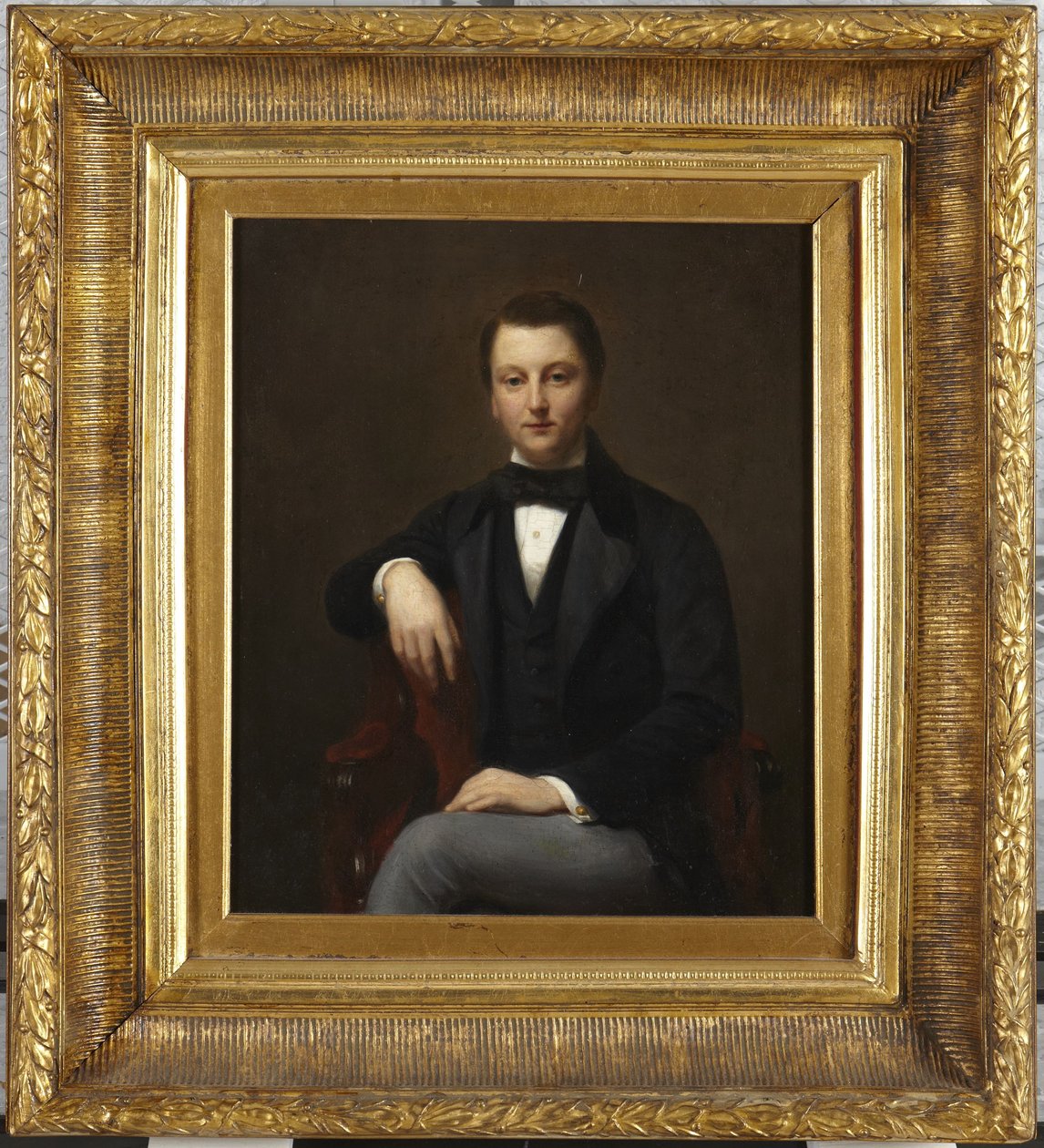 Porträtt av Eduard van der Oudermeulen av Cornelis Kruseman