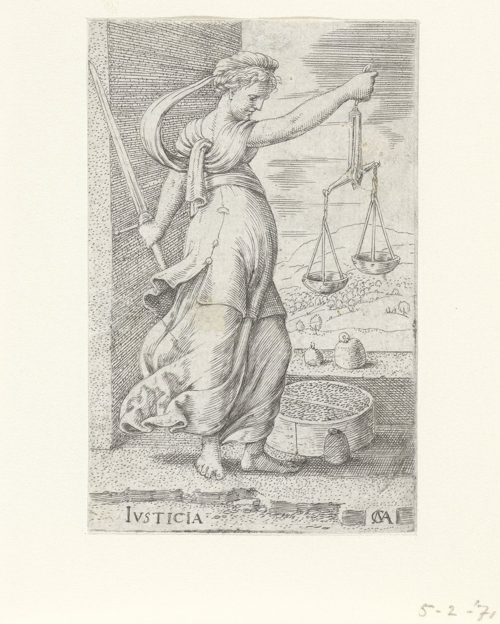 Rättvisa Rättvisa av Cornelis Massys