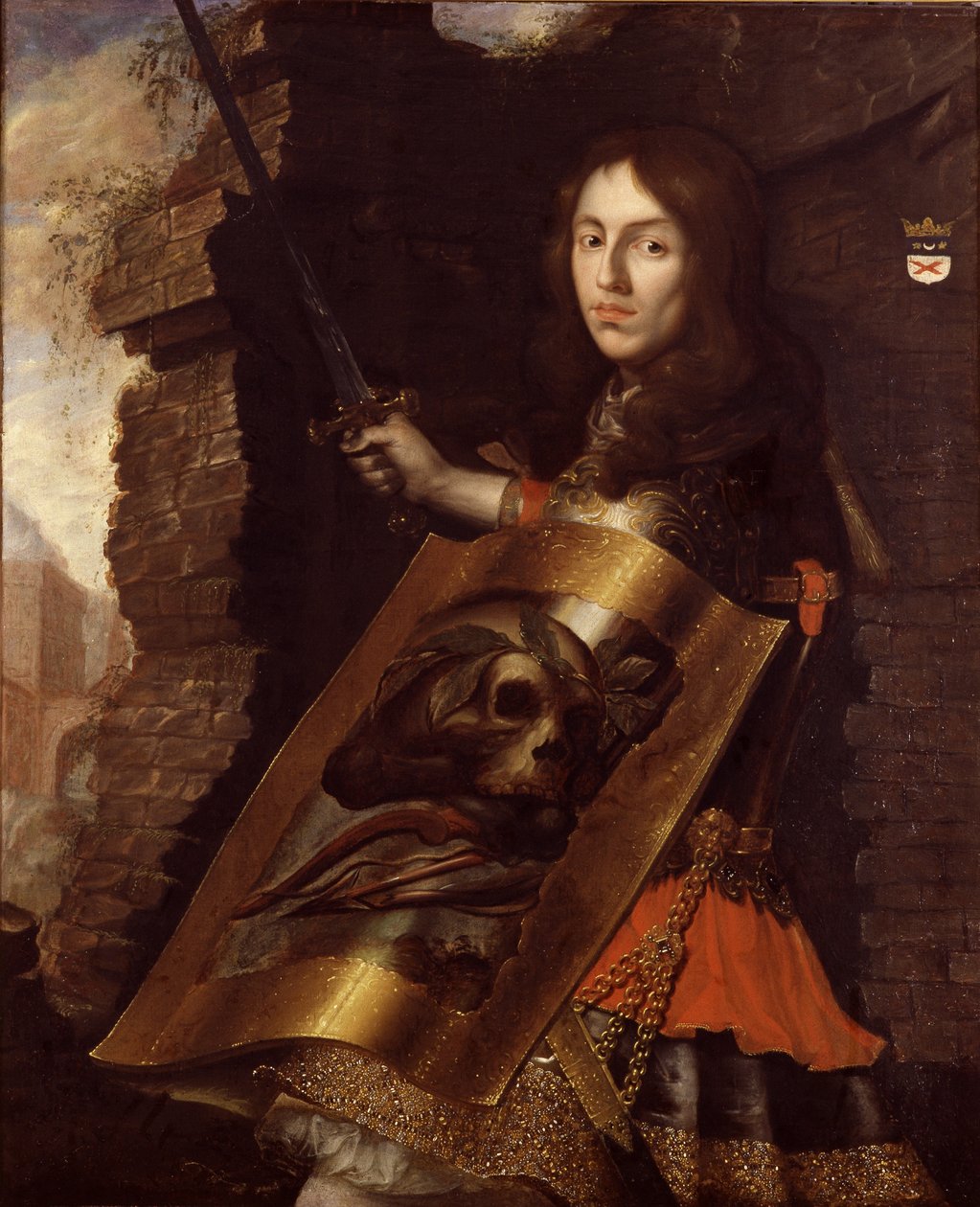 Porträtt av greve Pontus Fredrik De la Gardie (1630-1692), av Picolet, Cornelis (1626-1679). Olja på duk av Cornelis Picolet