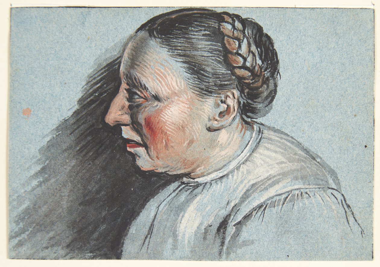Byst av en bondfru av Cornelis Pietersz Bega