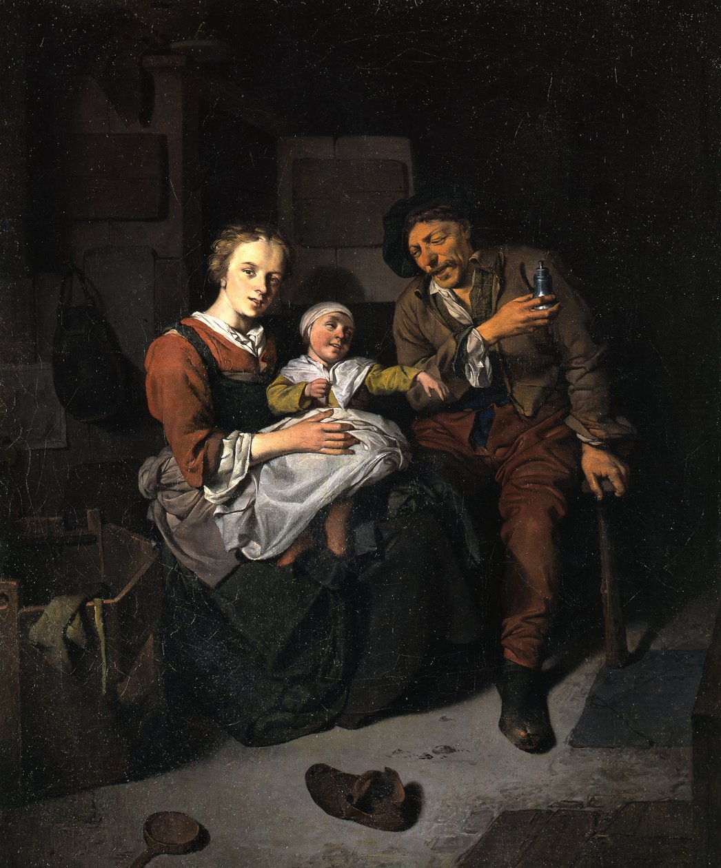 Tysk:  Bauernfamilie Jordbrukarfamilj av Cornelis Pietersz Bega