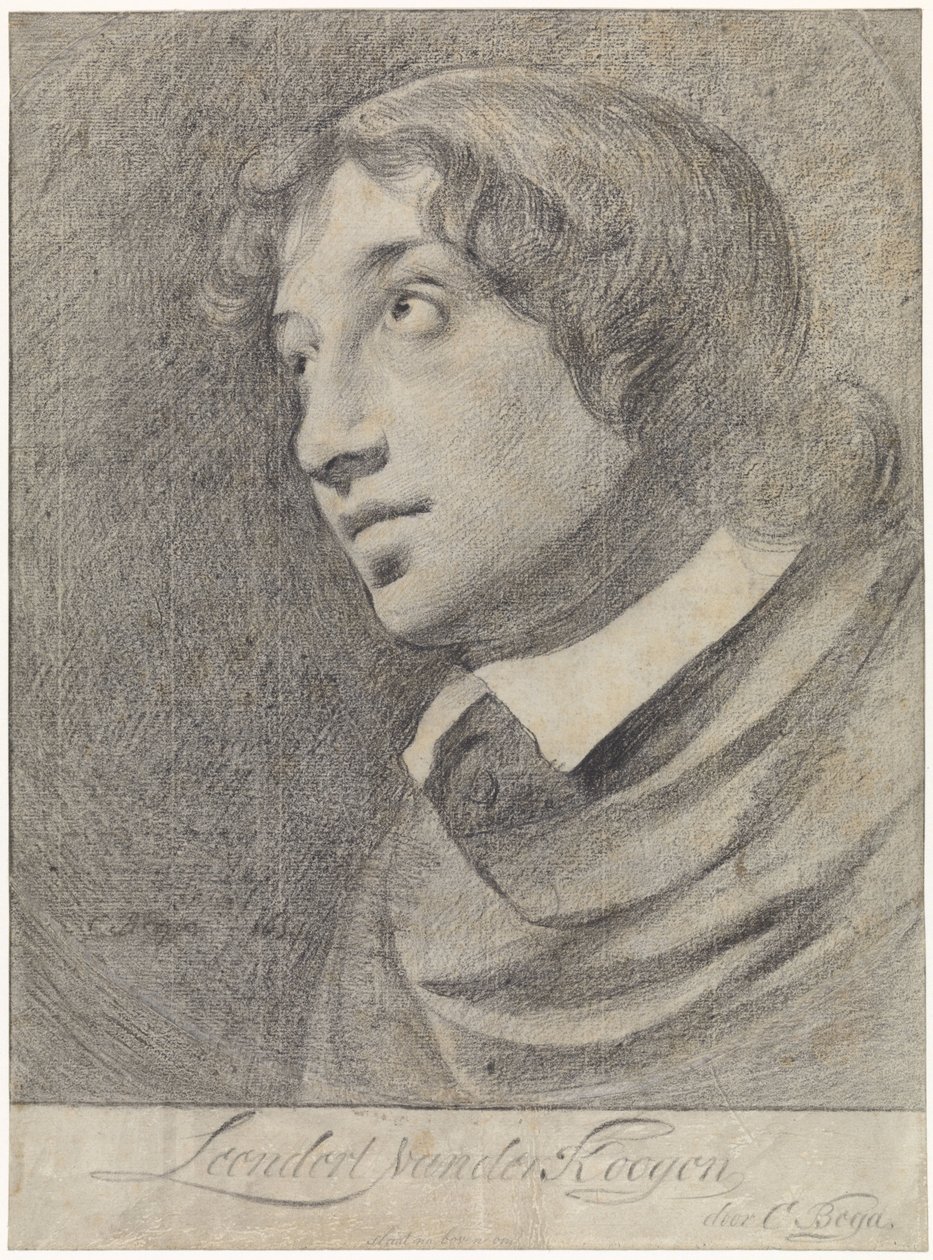 Porträtt av Leendert van der Cooghen av Cornelis Pietersz. Bega