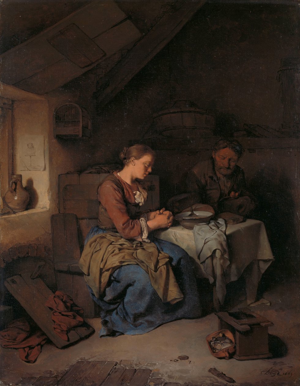 Att säga nåd av Cornelis Pietersz. Bega