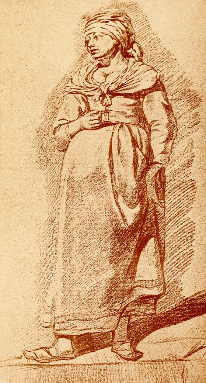 Studie på en holländsk bonde av Cornelis Pietersz Bega