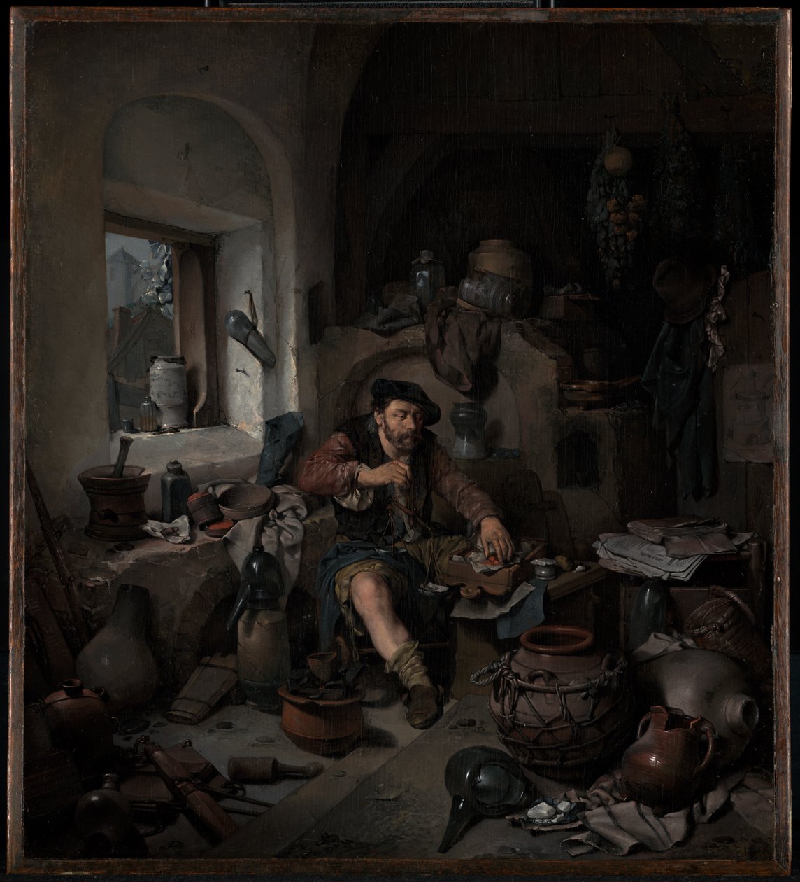 Alkemisten av Cornelis Pietersz Bega