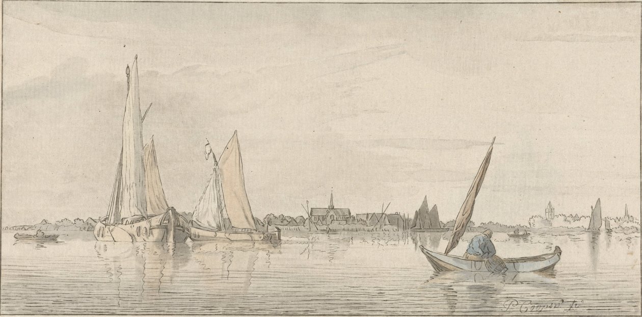 swedish av Cornelis Ploos van Amstel (signed by artist)