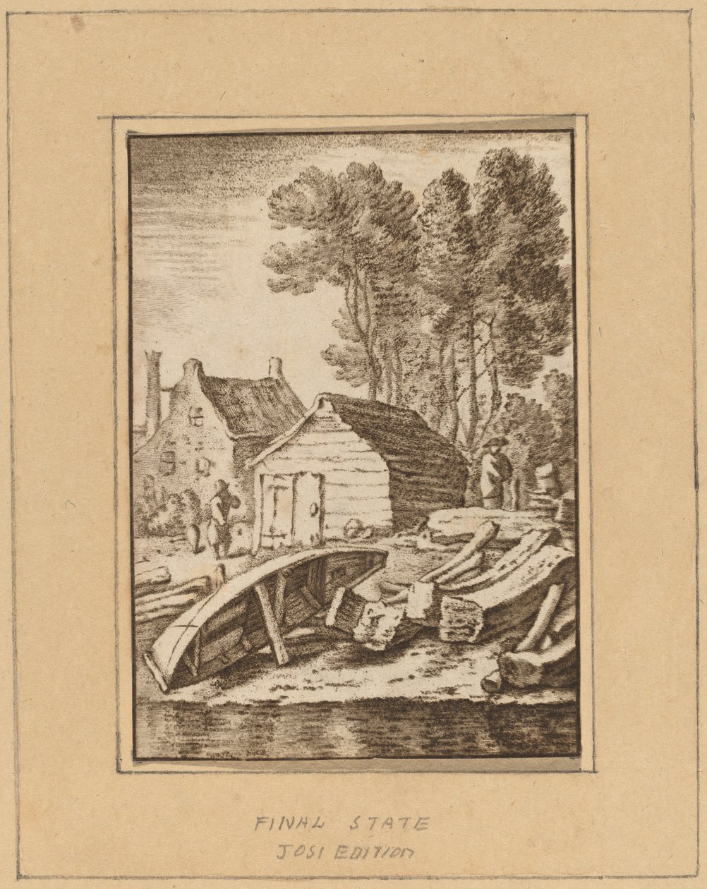 Varv av Cornelis Ploos van Amstel after Herman Saftleven