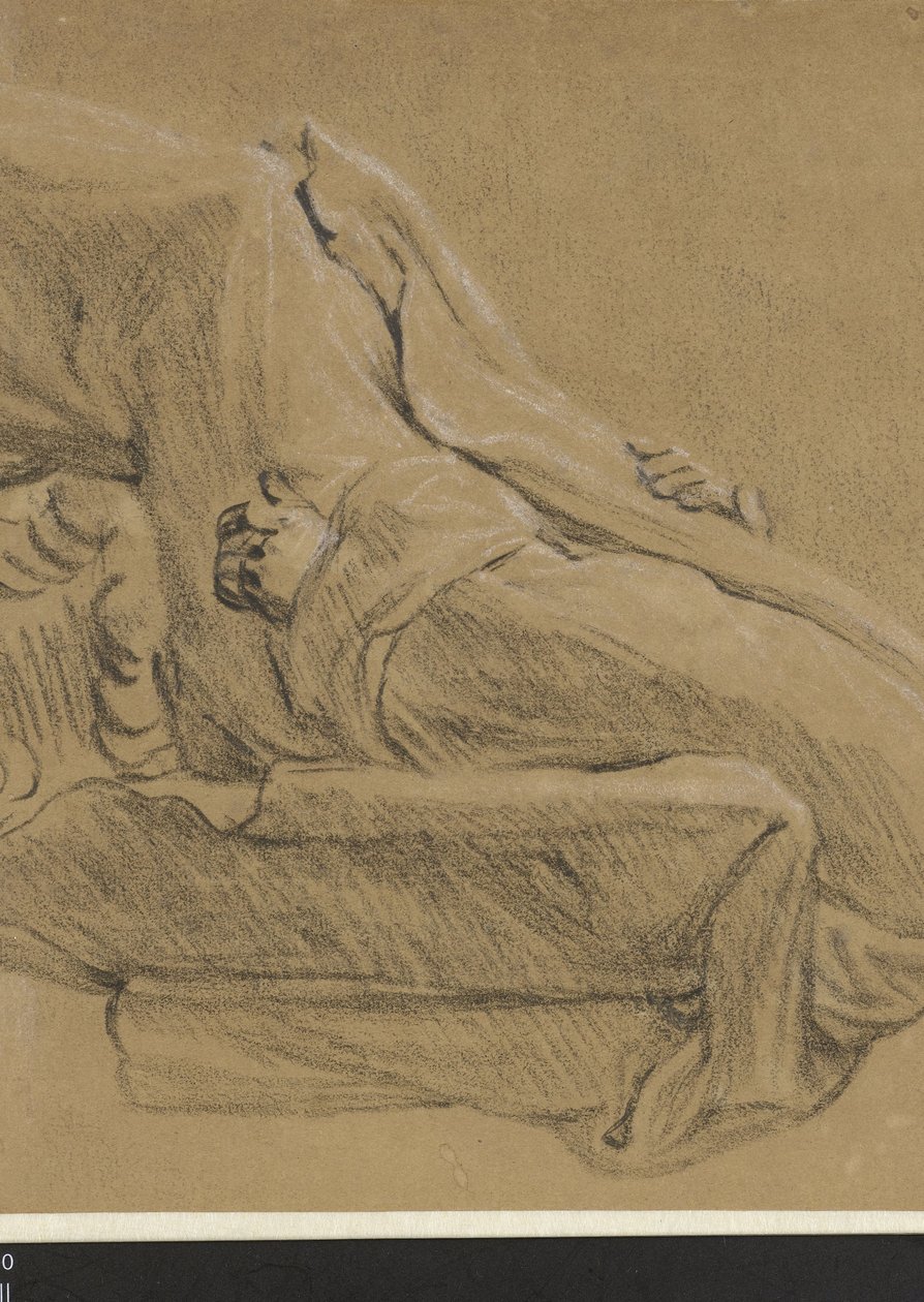 座っている男性、左スウェーデン人 av Cornelis Saftleven