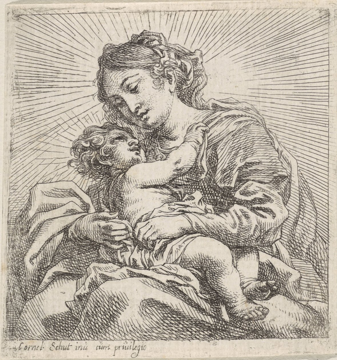 Madonna träffade snäll av Cornelis Schut (I)