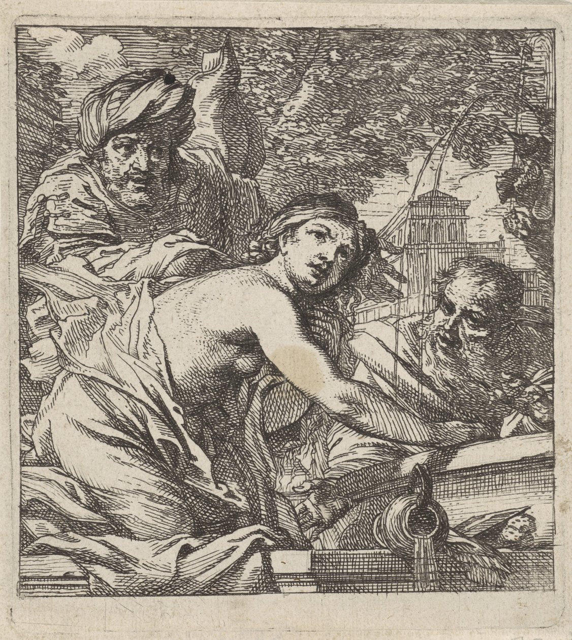 Susanna och de äldre av Cornelis Schut (I)