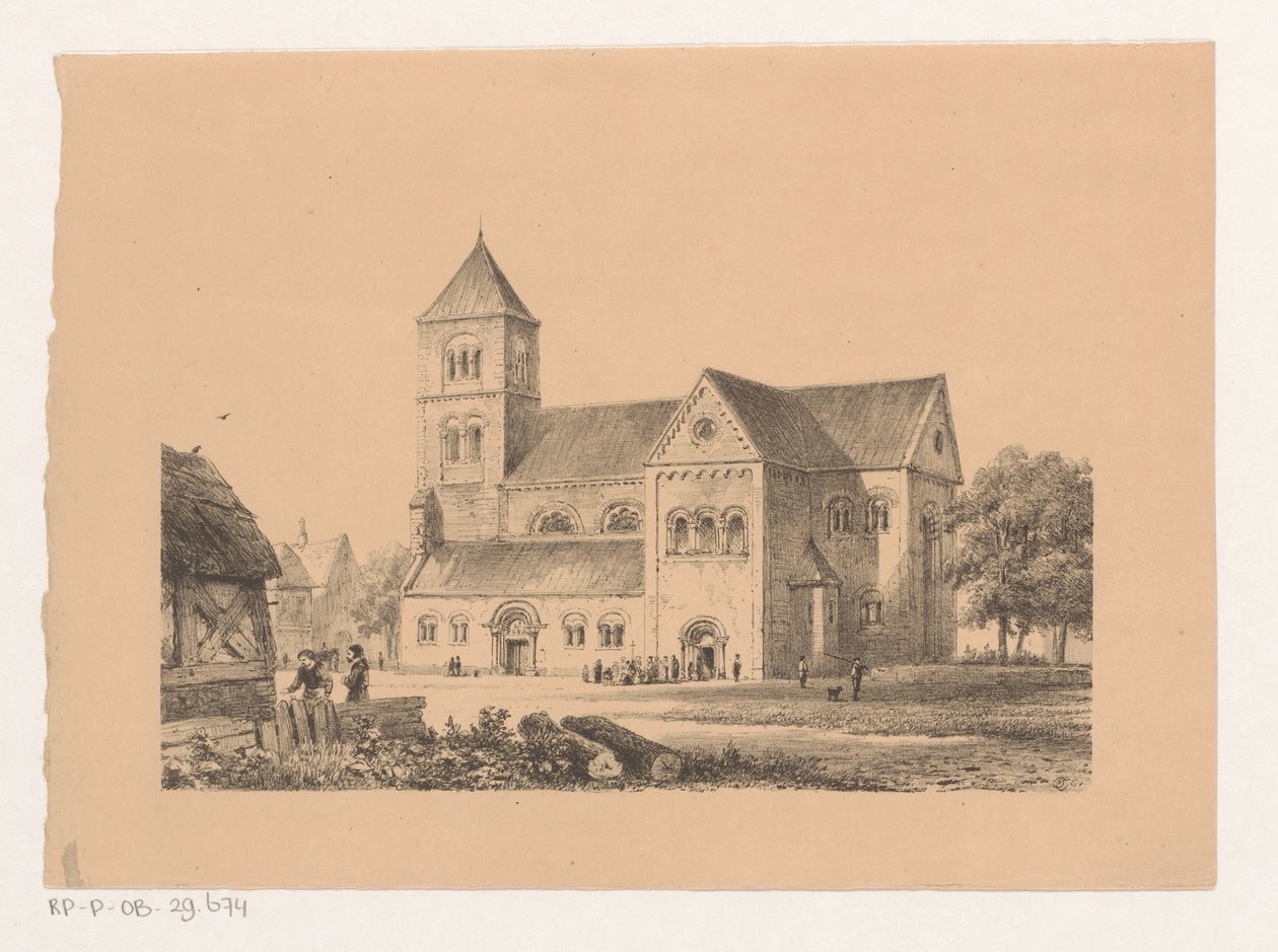 1100-talskyrkan Kyrkobyggnad 1100-talet av Cornelis Springer
