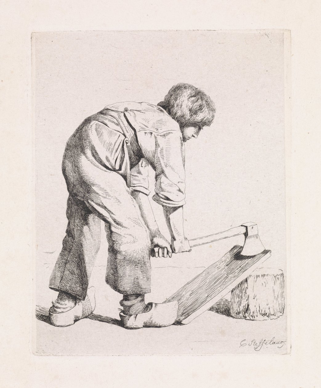 vedklyven Fjärde sviten (serietitel) av Cornelis Steffelaar