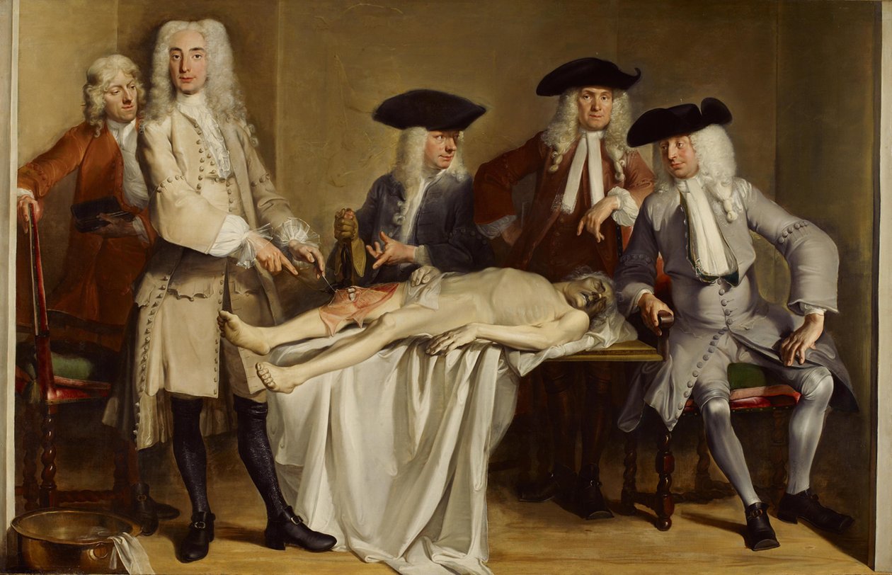 Dr Willem Röells anatomilektion av Cornelis Troost