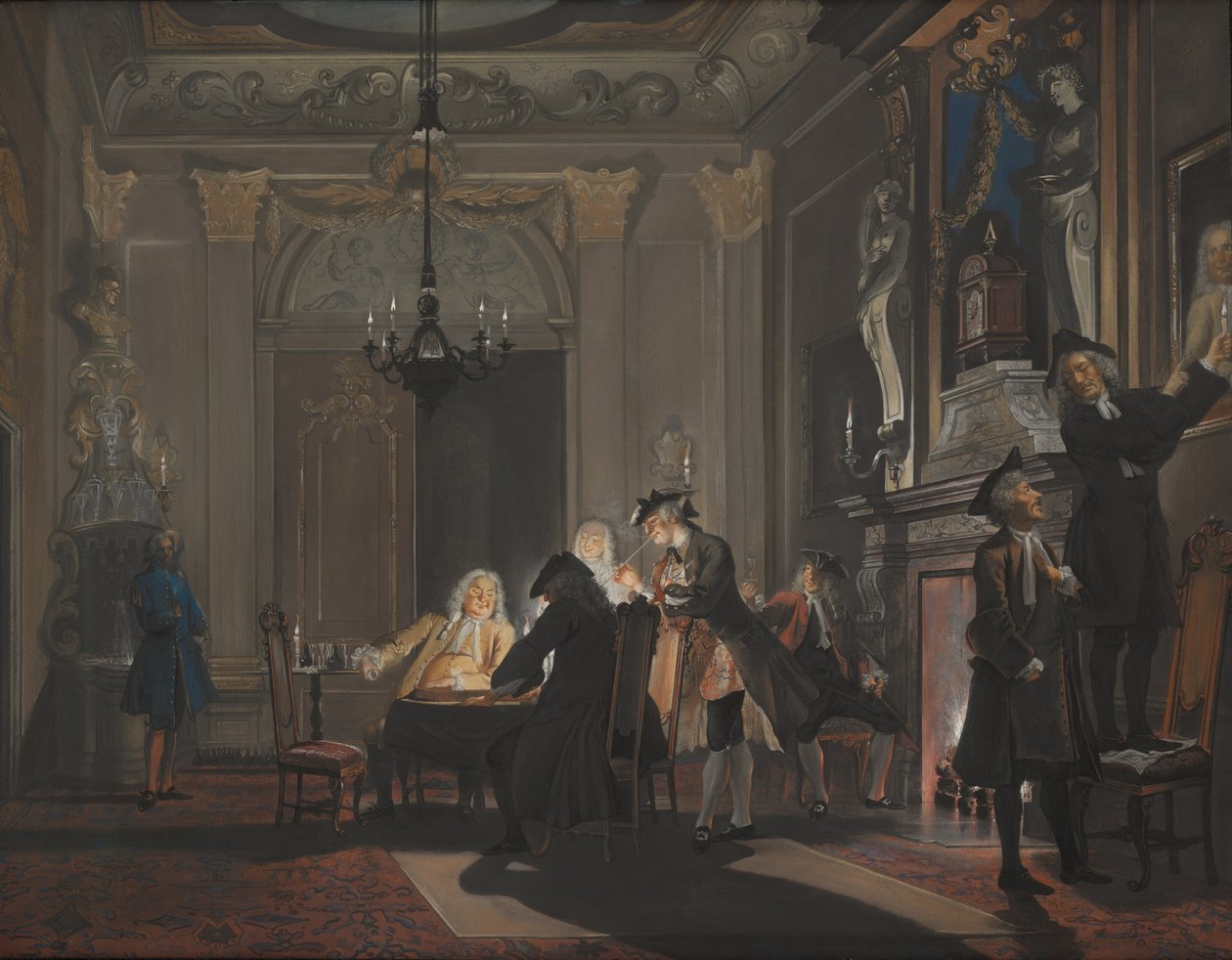 "Det var ett samtal mellan bröderna" av Cornelis Troost