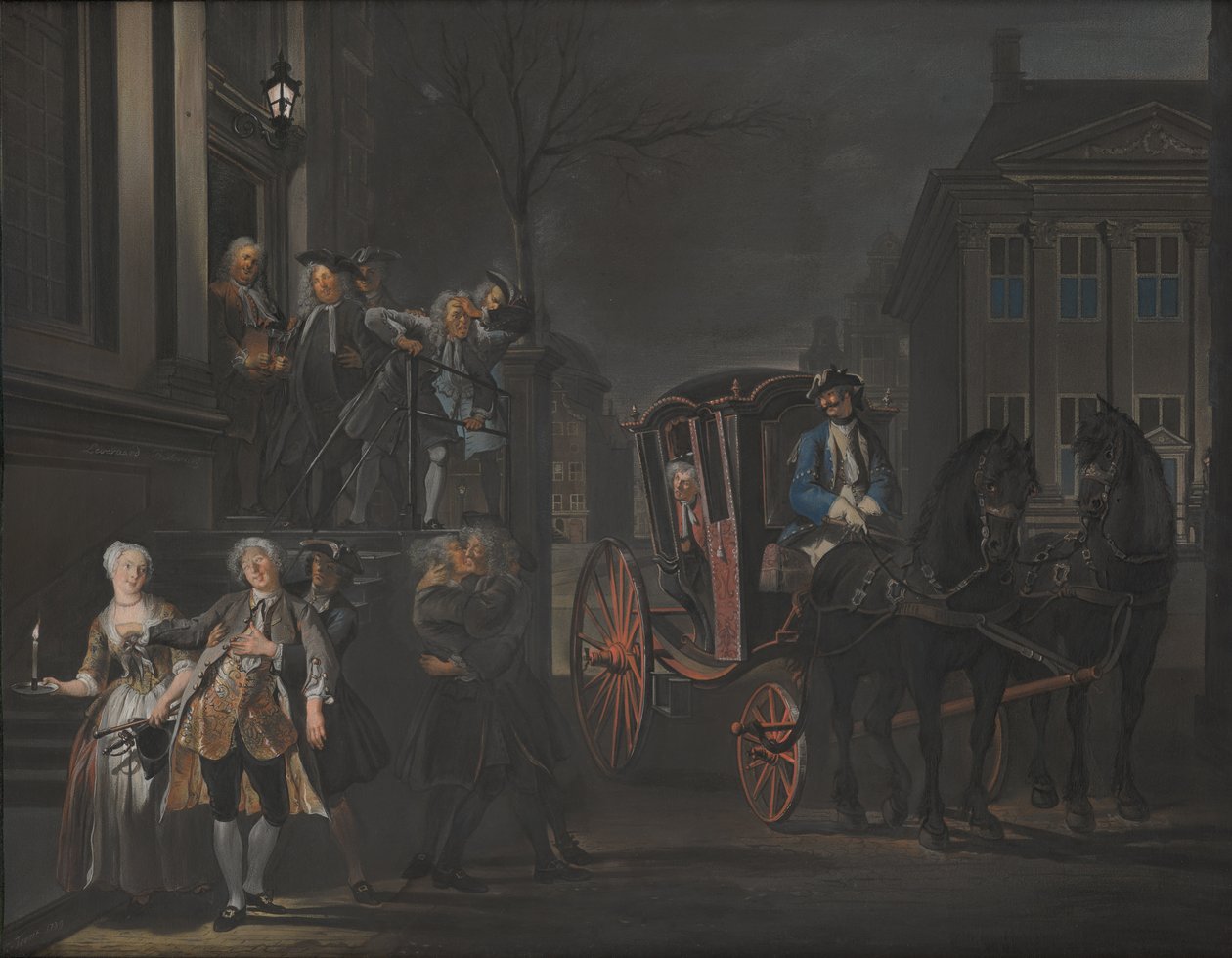 "Det gick som kunde, som inte kunde, ramlade" av Cornelis Troost