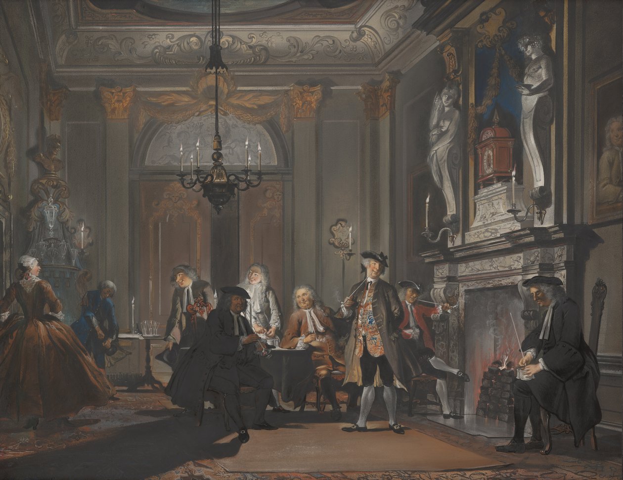 "Ingen pratade" av Cornelis Troost