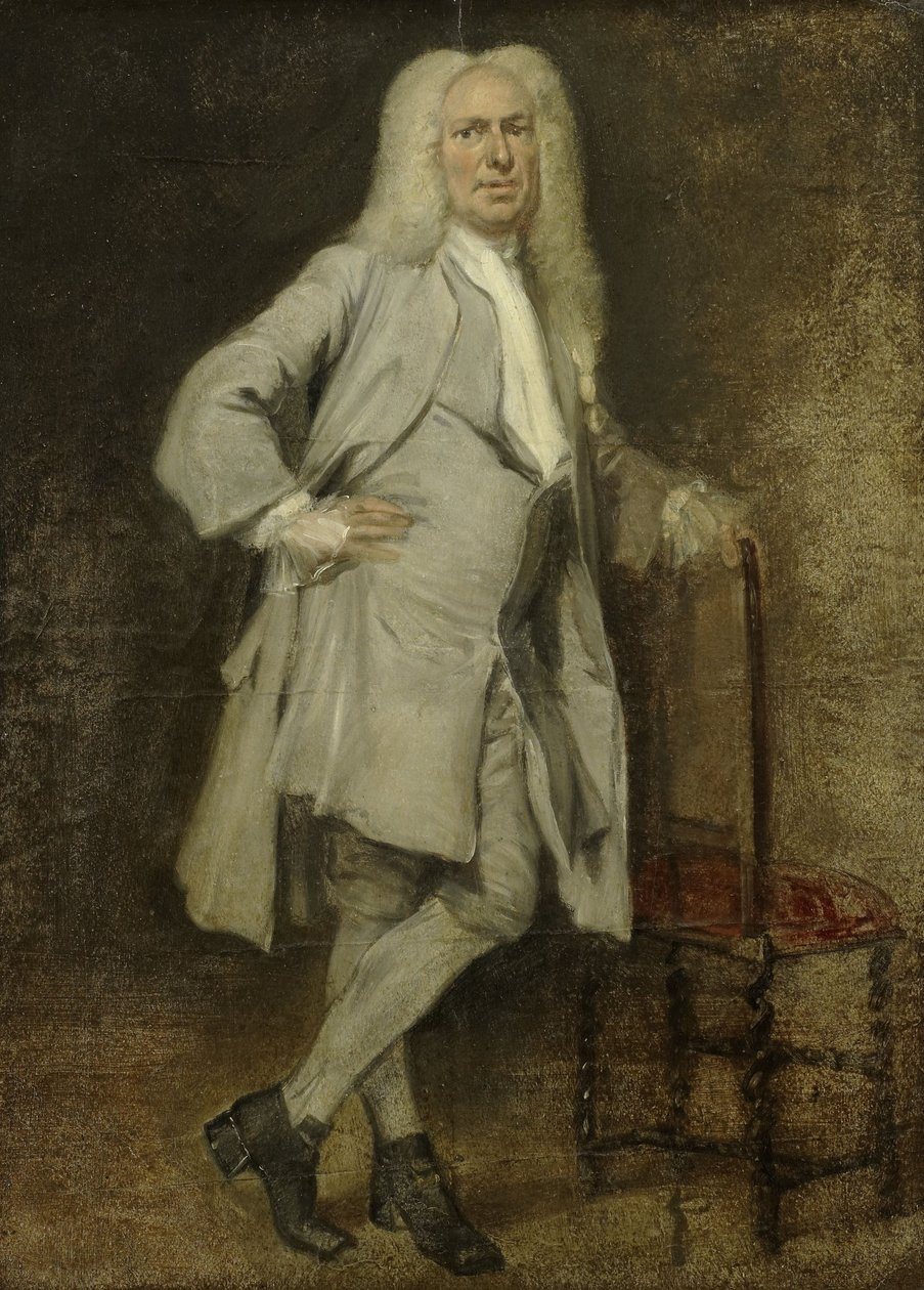 Porträtt av Jan Lepeltak av Cornelis Troost