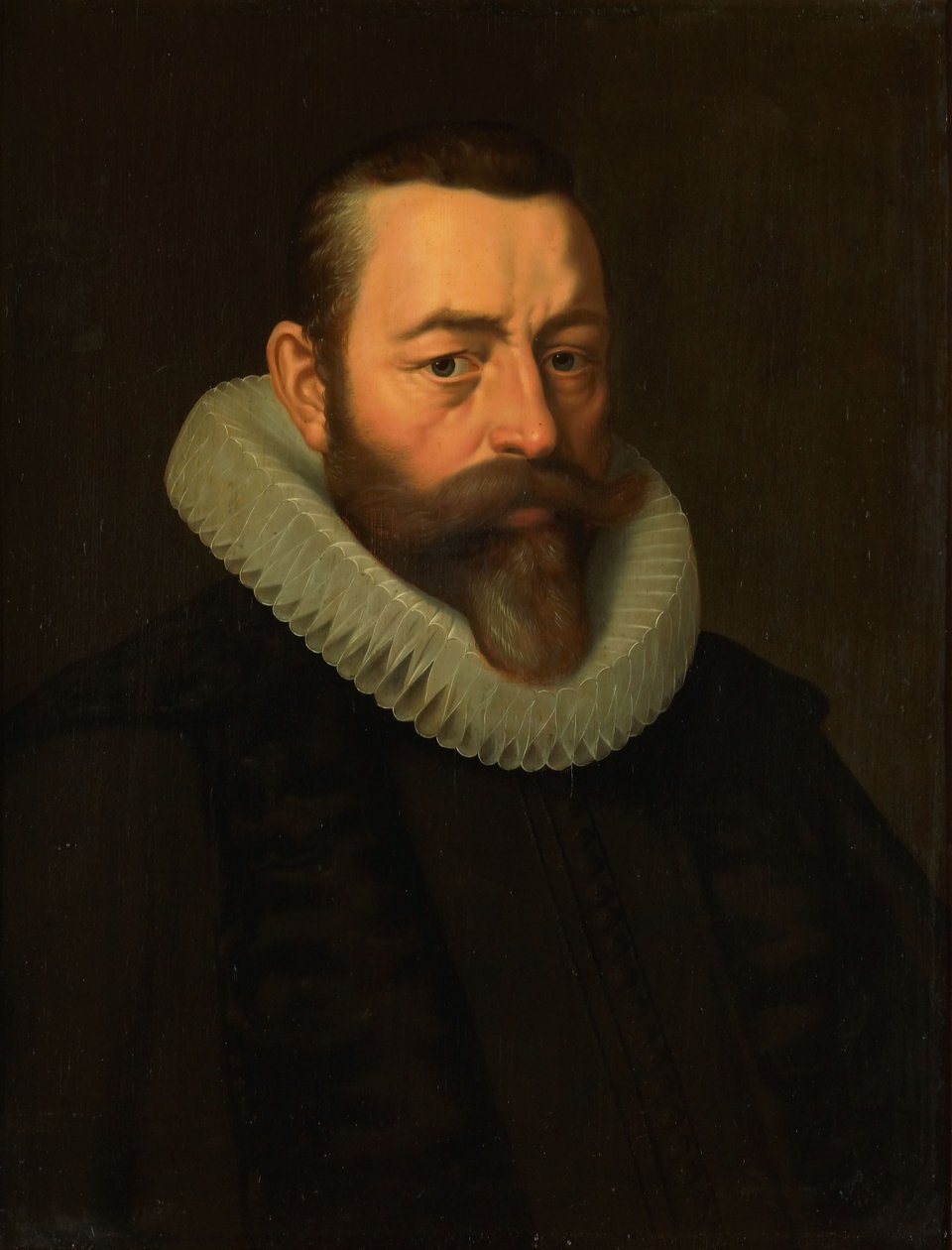 Porträtt av Pieter Dircksz Hasselaer av Cornelis Van der Voort