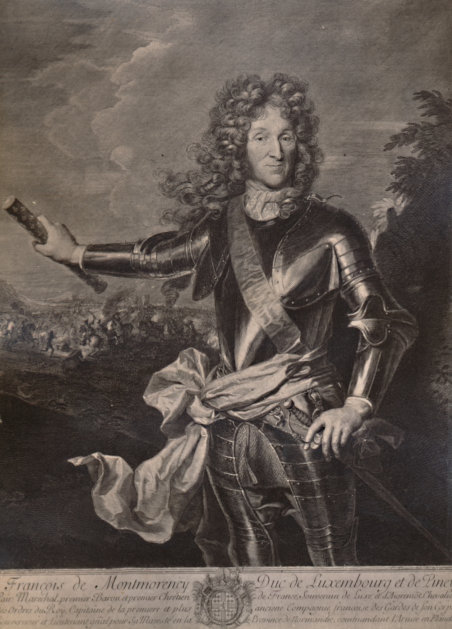 Francois Henri de Montmorency-Boutteville, hertig av Luxemburg, fransk general, c1600-talet 1894 av Cornelis Vermeulen