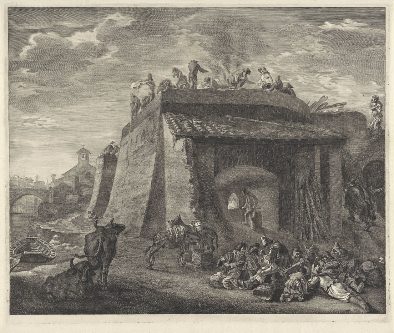 Stor kalkugn av Cornelis Visscher (II)