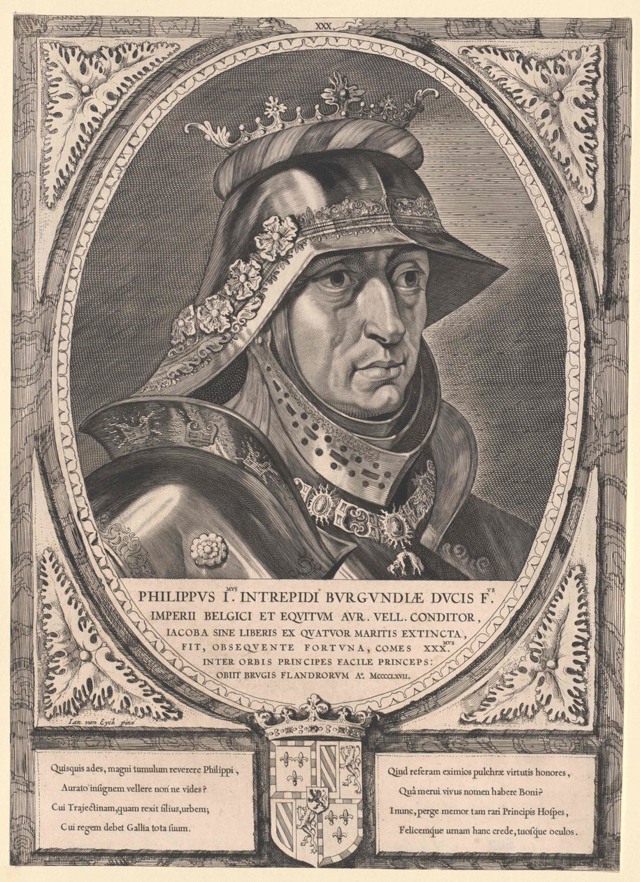 Heliga romerska kejsaren Maximilian I (tryck) av Cornelis Visscher