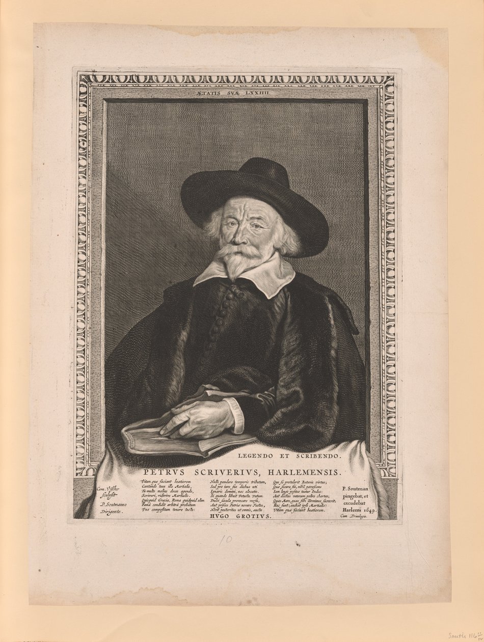 Peter Scriverius av Cornelis Visscher