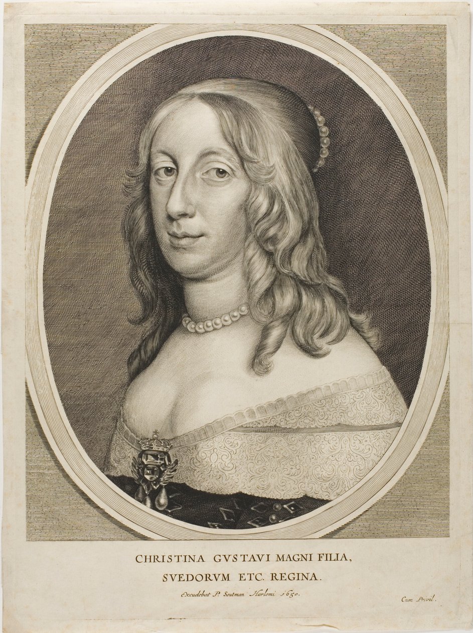 Drottning Christina av Sverige av Cornelis Visscher