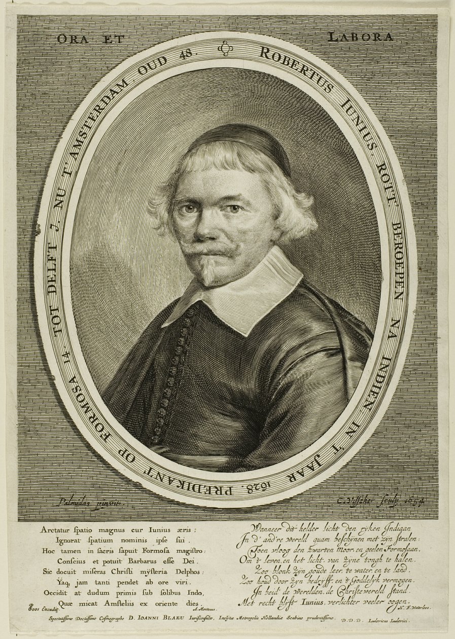 Robert Junius av Cornelis Visscher