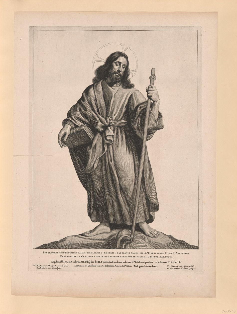 Sankt Engelmundus av Cornelis Visscher