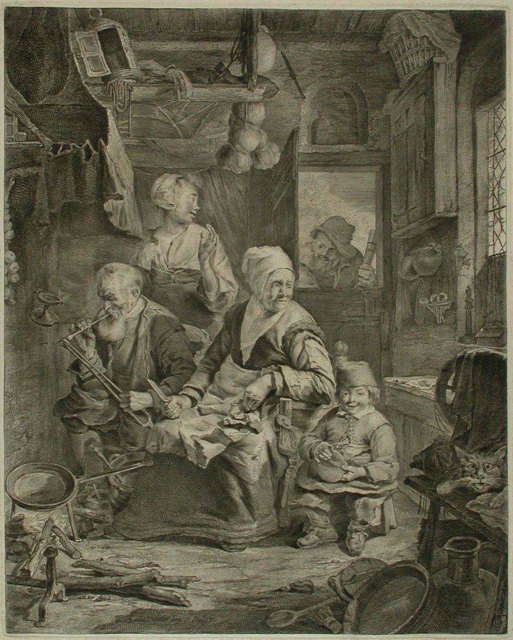 Pannkaksbakaren av Cornelis Visscher