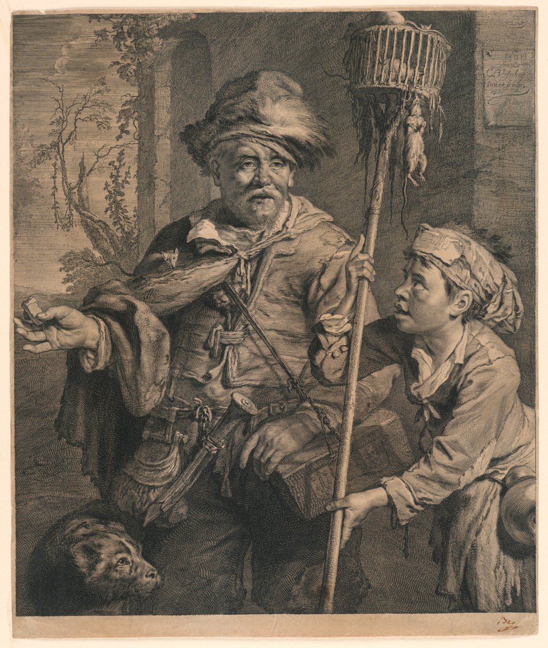 Råttfångaren av Cornelis Visscher