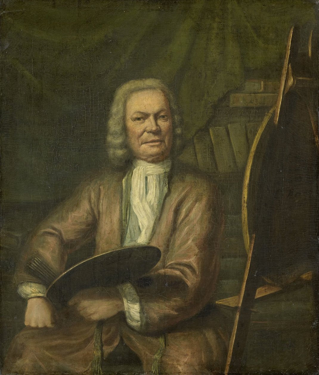 Porträtt av Jan Maurits Quinkhard, målare av Cornelis Wever
