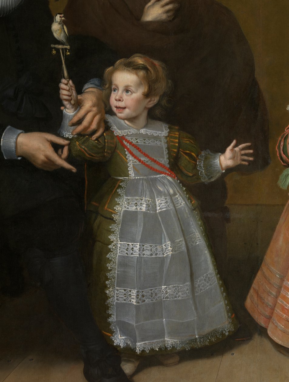 Porträtt av en familj av Cornelis de (follower of) Vos
